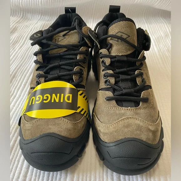 NWT Dinggu steel toe safety shoes men size 7 - Picture 2 of 11